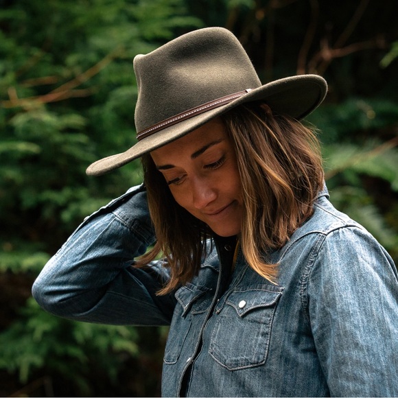 NEW STETSON gallatin outdoor hat in sage - Picture 4 of 12